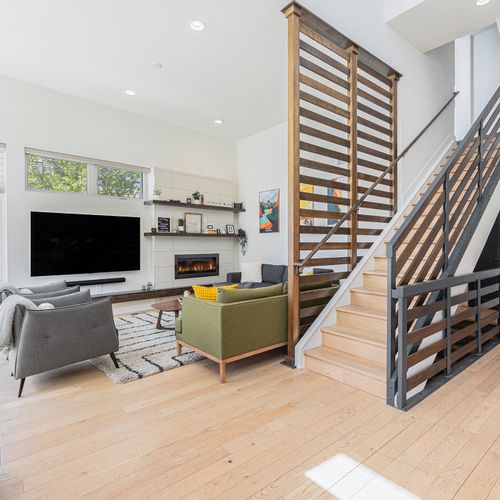 Natural light and modern design come together in this inspiring space.