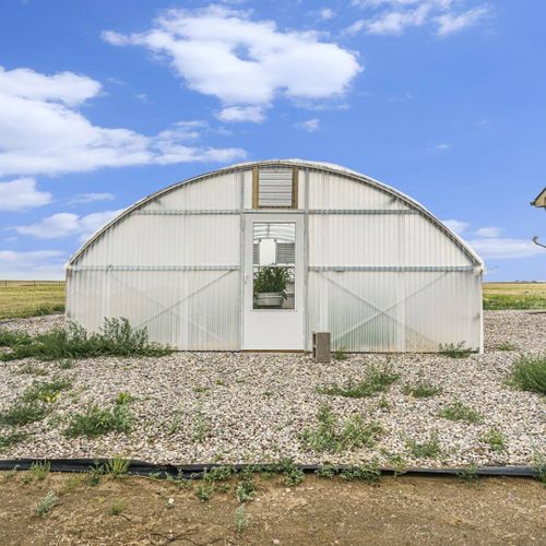That's right! Operating greenhouse during spring and summer months... Fresh herbs and more!