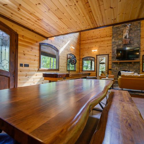 The open floor plan is perfect for never missing a moment!