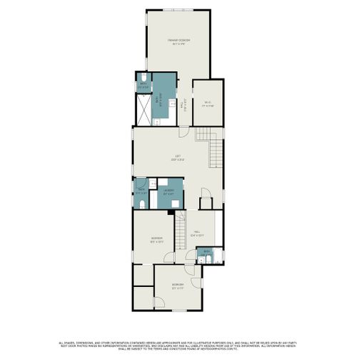 Upstairs layout