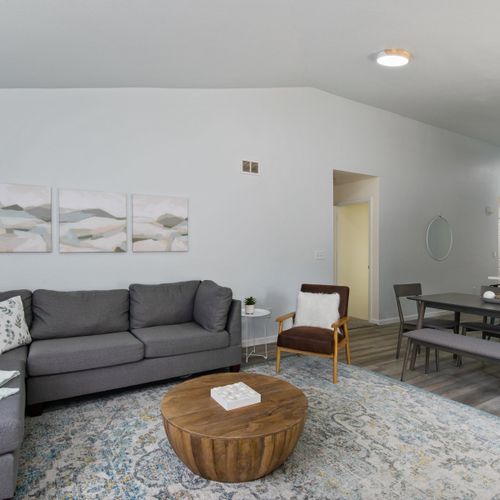 Create lasting memories with loved ones in our open  and bright living room.