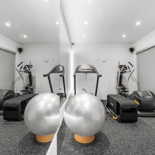 Stay healthy and active with our small yet powerful gym, designed for quick and impactful workouts.