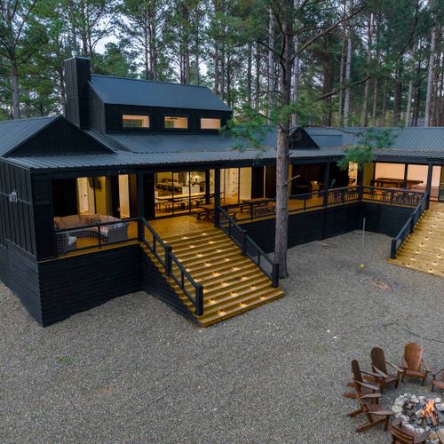 The back yard!