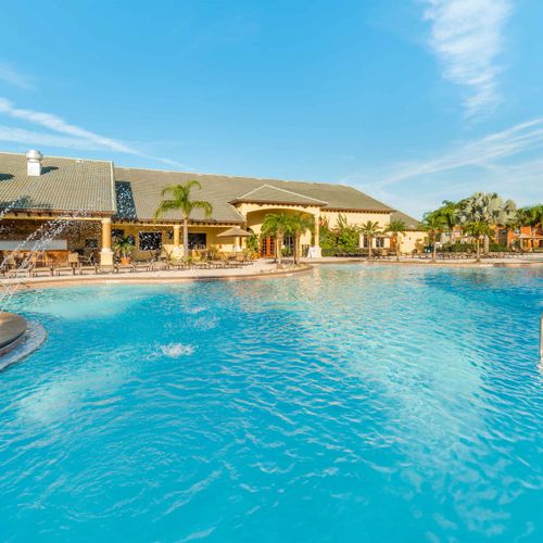 Paradise Palms Resort Large Pool