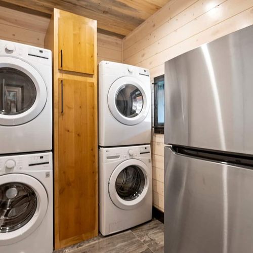 Laundry + Second fridge!