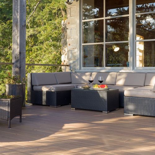 Seating and sun lounger