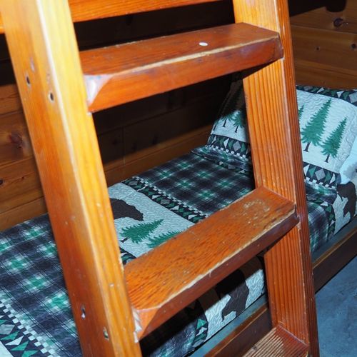Bedroom #3:  features a twin-on-twin bunk bed.
