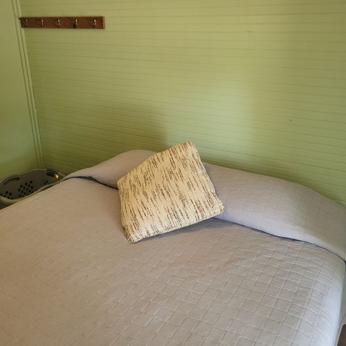 Bedroom 2:  features a queen-size bed.
