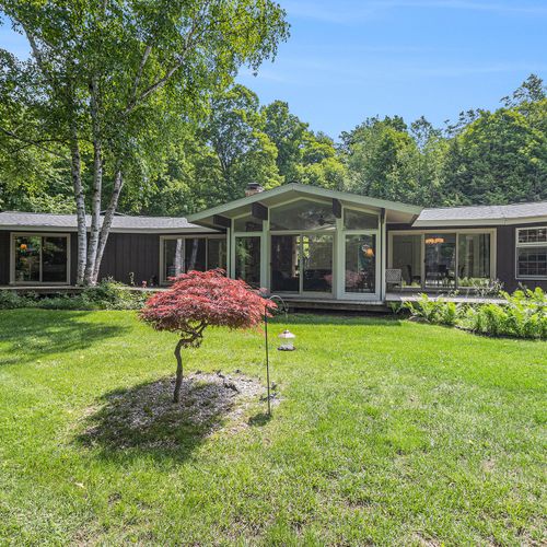 BACKYARD:  The large and beautiful backyard