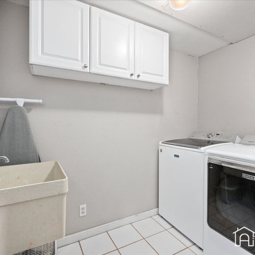 Experience the convenience of a washer and dryer, allowing you to pack light and refresh your wardrobe during your stay.