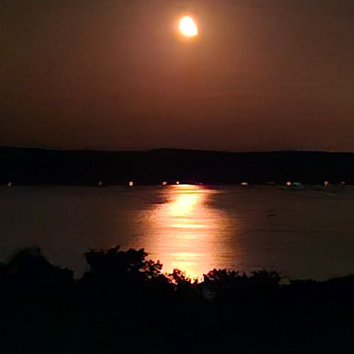 Exterior:  a beautiful sunrise on crystal lake