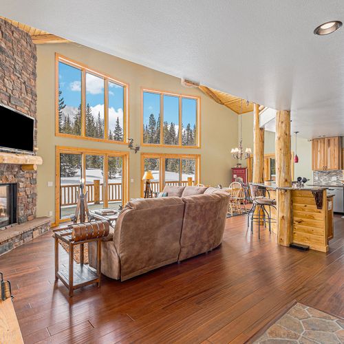From the moment you step inside, enjoy the open view that greets you, inviting warmth and comfort into every corner of the home.