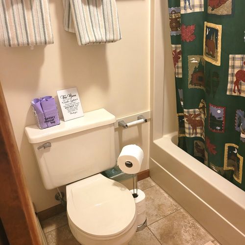 FULL BATHROOM #2 (SECOND FLOOR):  Full bathroom on the second floor to support the 3 bedrooms on the second floor.