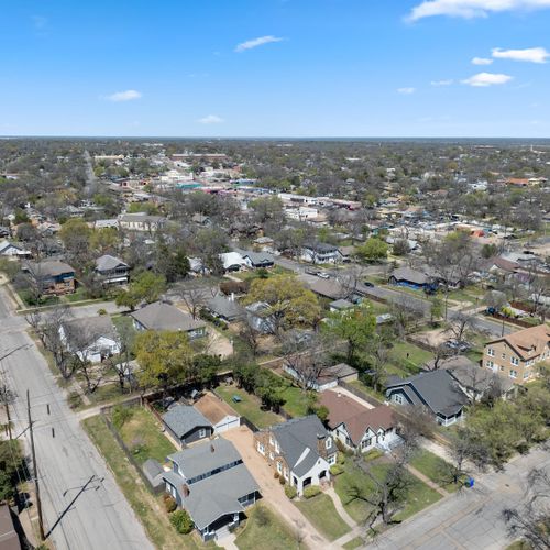 Aerial view of Waco From the House