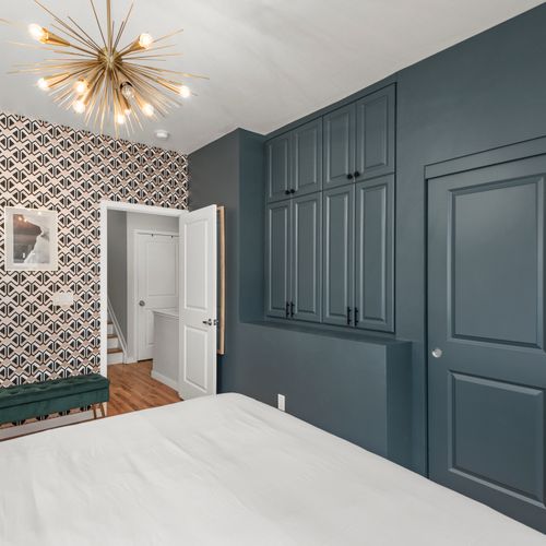 Plenty of closet space to unpack, settle in, and feel at home.