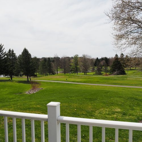 Exterior:  the golf course on which the condo is  located.