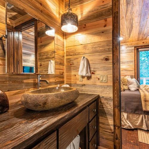 A private bath attached.