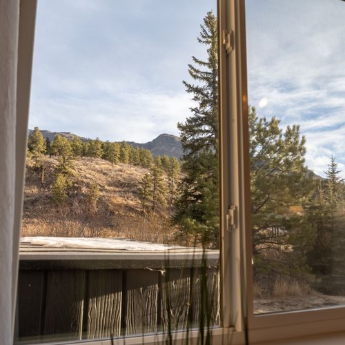 Take in beautiful natural scenery all around you!