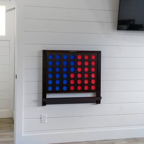 Connect 4 on the wall!