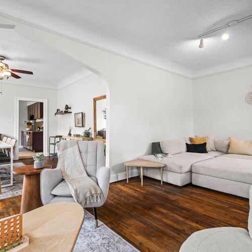 Ample seating provided in all spaces for your comfort.