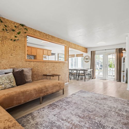 Bright and open interiors that instantly boost your mood.