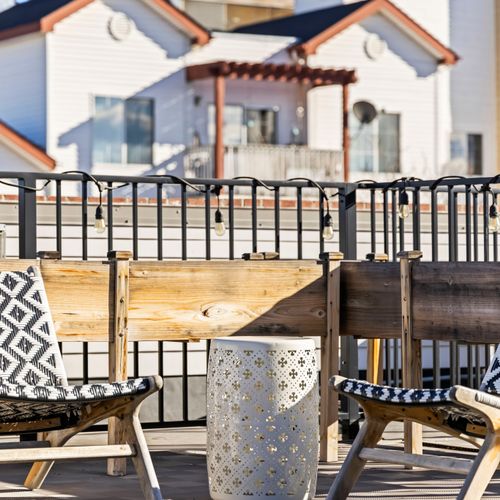 Unwind and soak in the surroundings in this perfect relaxation spot