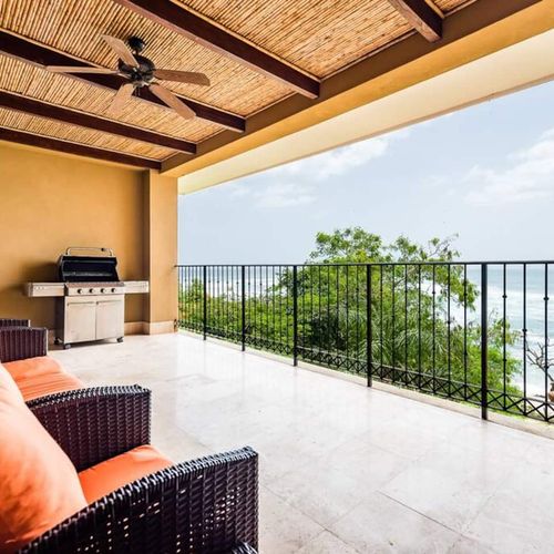 Watch the waves roll in from your balcony.