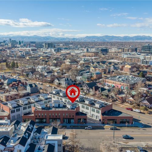 Neighborhood views from above.