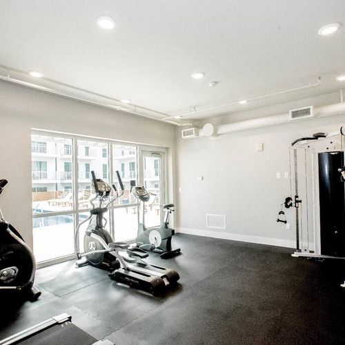 Gym amenities available!