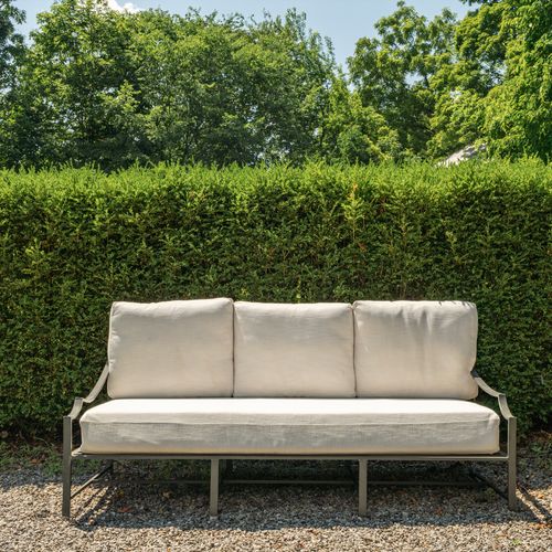 European flair on the patio.