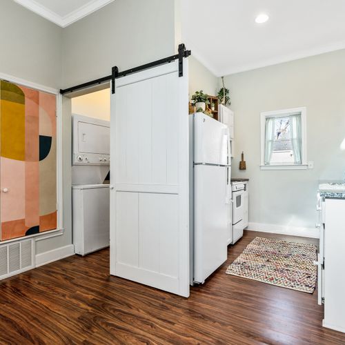 Kitchen / Entry to Utility Room