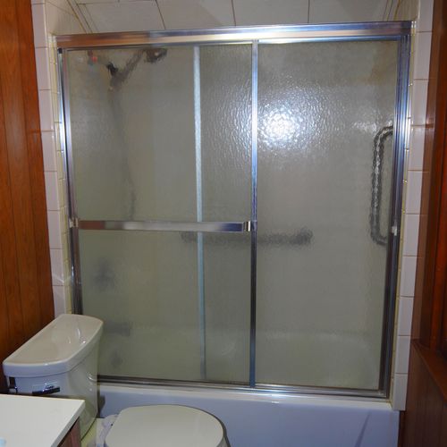 Bathroom #2 (second floor):  private en suite full bathroom for bedroom #2.
