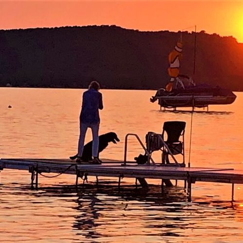 Extra:  more shots of little glen lake, the lakefront, and having fun on the lake!
