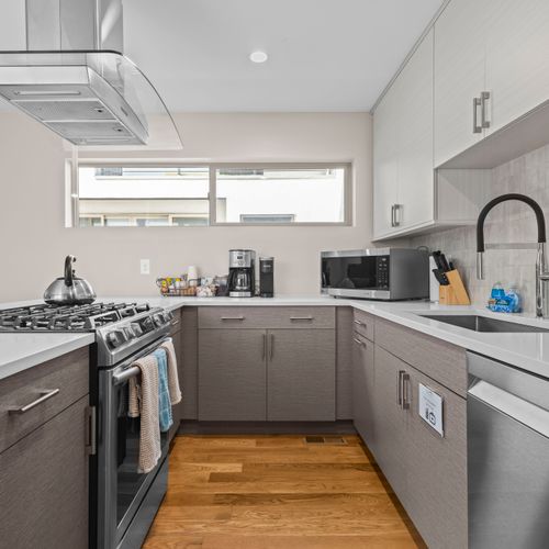 Ample counter space for effortless meal prep.