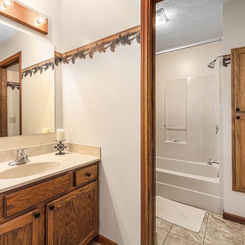 FULL BATHROOM #2 (SECOND FLOOR):  Full bathroom on the second floor to support the 3 bedrooms on the second floor.