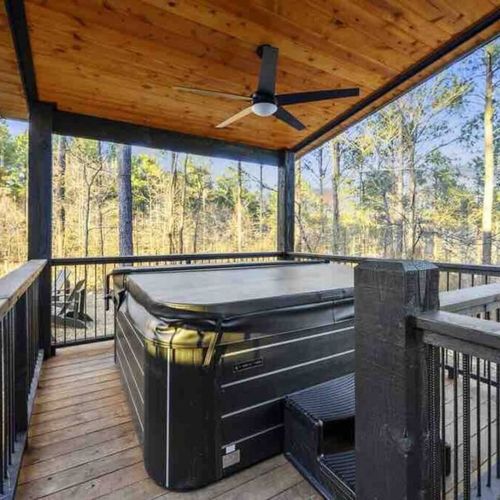 The hot tub!