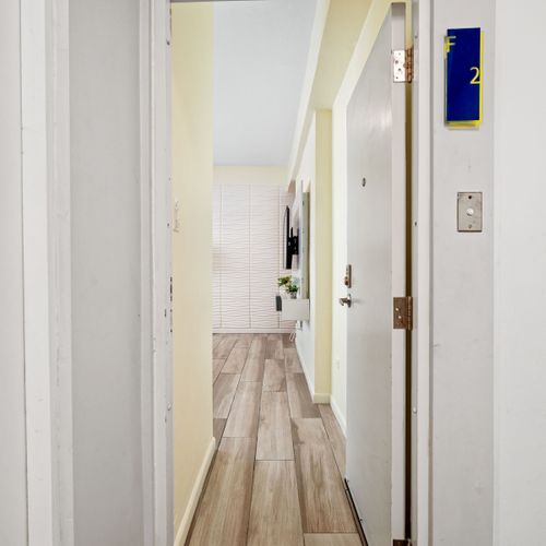 Your own private sanctuary. This is the entrance to your vacation.