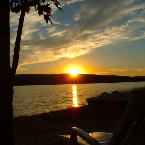 Overall:  sunset on long lake