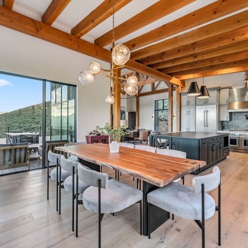 Enjoy relaxed meals in a bright, open space with tranquil views.