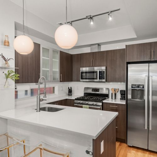 Fully stocked kitchen designed for effortless cooking, from quick bites to full meals.