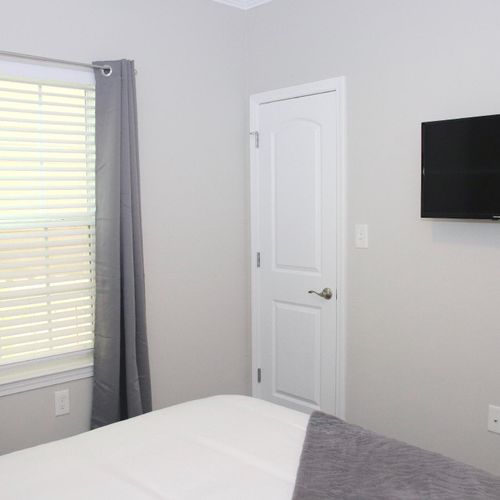 Second Queen Bedroom | Bedroom tv for relaxing!