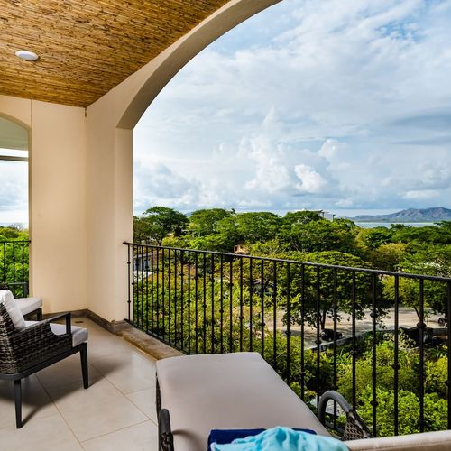 Watch the waves roll in from your balcony.