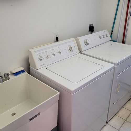 LAUNDRY ROOM (SECOND FLOOR):  The home has a convenient laundry room on the second floor, located just off the back of the kitchen.
