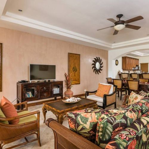 This unit comes with cable TV and high speed internet.