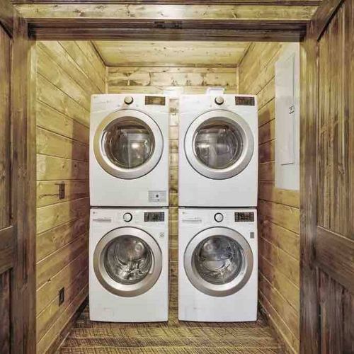 Laundry facilities - located on the ground floor.