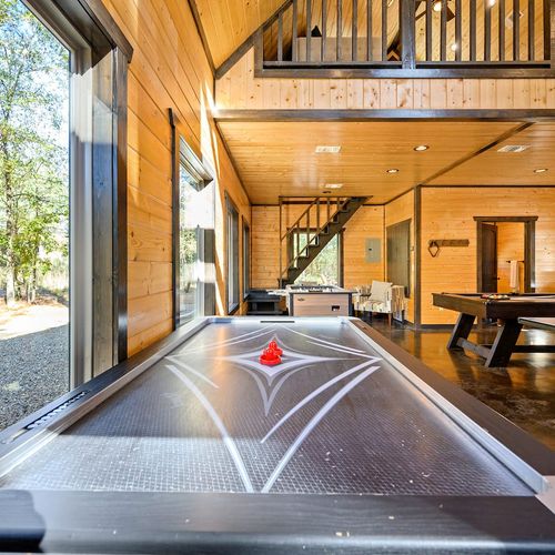Air hockey table!