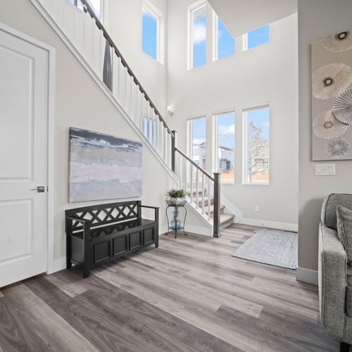 Beautiful design details woven seamlessly throughout the home.