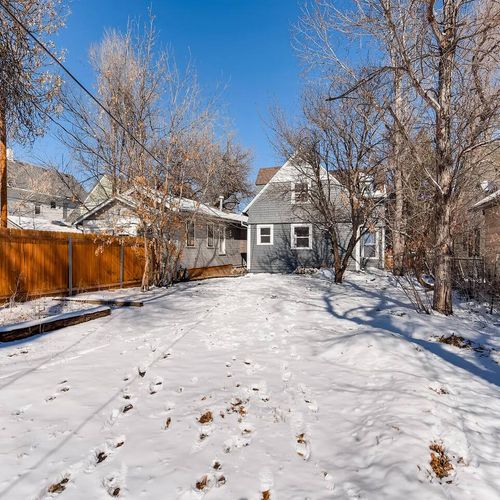 Enjoy the outdoors in the spacious backyard. The large and secure outdoor space is fenced in for you to relax and unwind in privacy.