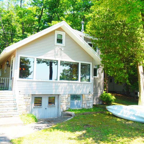 Exterior:  the back of the house.