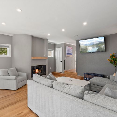 Welcoming living room perfect for movie nights or morning coffee chats.